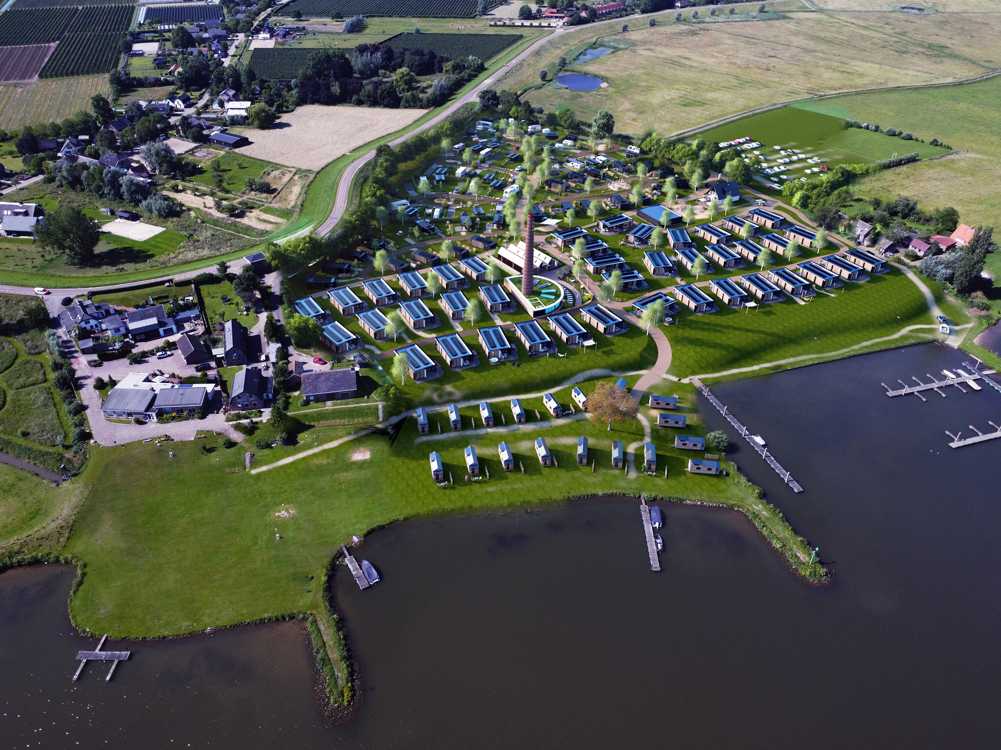 Duurzame Hotelsuites op Boutiquepark aan de Rijn